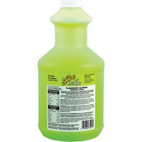 Sqwincher Corporation 050104-LL Sqwincher 64 Ounce Liquid Concentrate Lemon Lime Lite Electrolyte Drink - Yields 5 Gallons